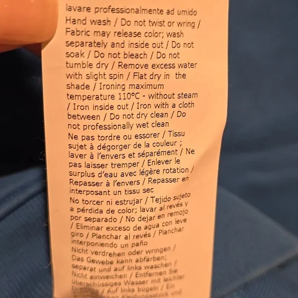 Moschino Blue Sweatshirt with Textured Front - Picture 10 of 11